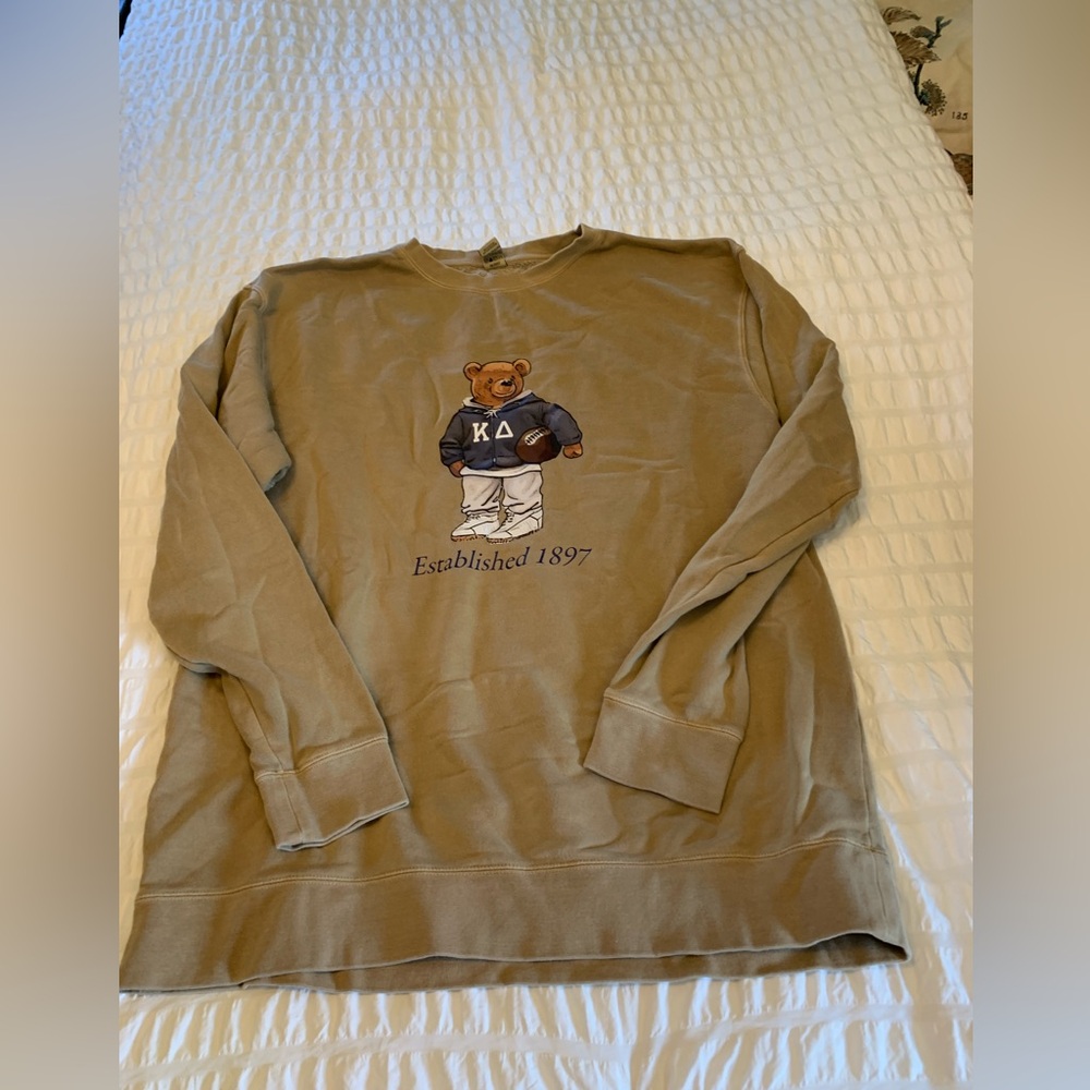 Kappa Delta Teddy Bear Sweatshirt - Size XL